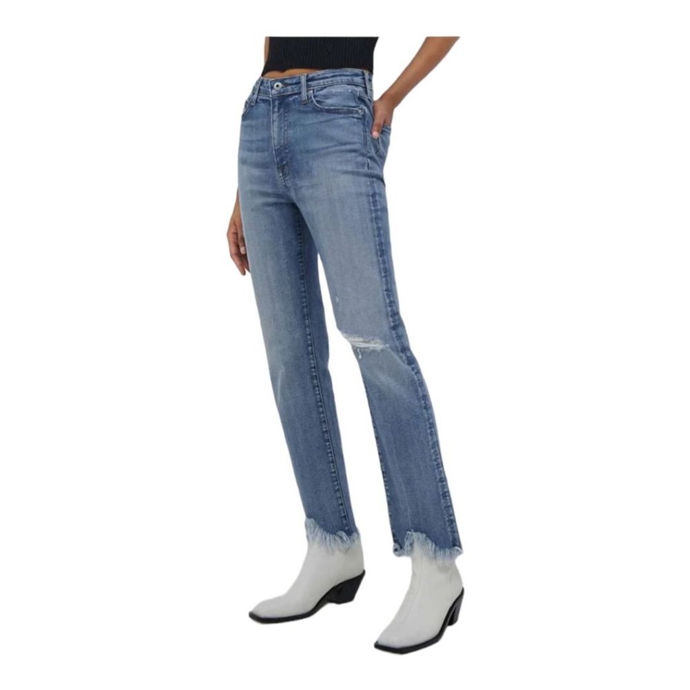 JONATHAN SIMKHAI River High Rise Straight in Mayfair - NWT Size 26 - Picture 4 of 7